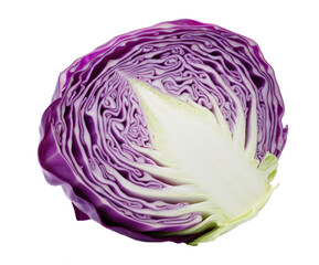 Obraz premium cabbage isolated on transparent background