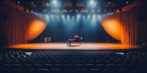 view of a empty concert hall