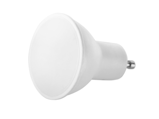 LED light bulb isolated on white.