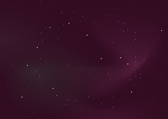 dark red starry night sky vector illustration for wallpaper, background, science, graphic