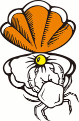 PEARL CRAB