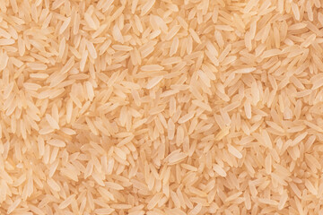 Precooked rice in a plate