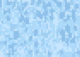 ブルーのドット背景イラスト素材