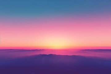 Abstract minimalist pantone inspired color future dusk ambient gradient wallpaper