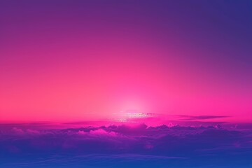 Fototapeta premium Abstract minimalist pantone inspired color future dusk ambient gradient wallpaper