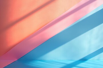Obraz premium Abstract minimalist pantone inspired color very peri with peach fuzz ambient gradient wallpaper