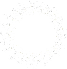 Dividers round frames for decoration illustration on transparent background.
