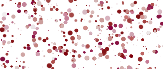 confetti png. red confetti falls from the sky.