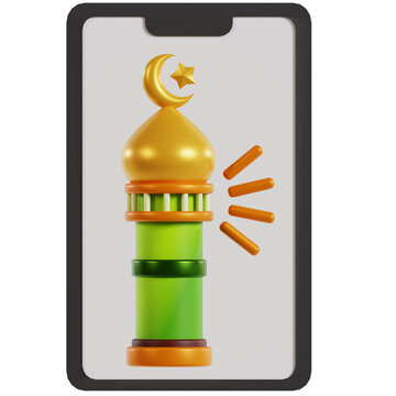 Digital Adzan Reminder Display