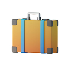 Travel Bag 3d icon illustration