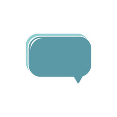 Speech bubble  logo vector template
