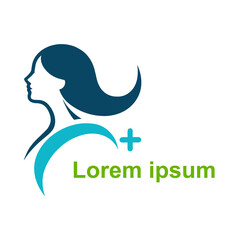 Obraz premium Do Medical Yoga Real Estate Nursing logo
