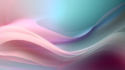 abstract soft pastel gradient wave background
