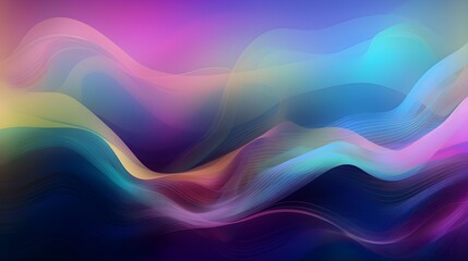 Fototapeta premium abstract colorful wave background
