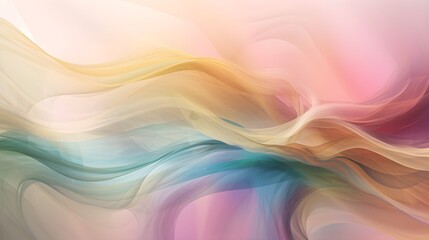 abstract pastel colorful background with waves