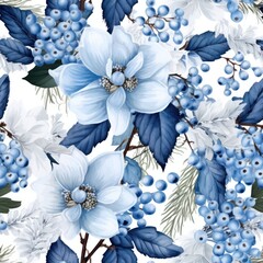 blue seamless background