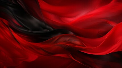 A professionally photographed image highlighting the elegance of a red and black brush stroke banner background, captured in HD to emphasize its dynamic and bold appearance.