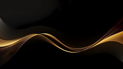 Technology abstract lines background and light effects, technology sense background