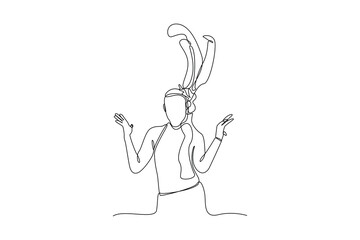 Simple of costume dance at festival Related Vector Line Icons. Contains such Icons of festival, Stage, Happy People in Crowd and more. Editable Stroke. 48x48 Pixel Perfect.