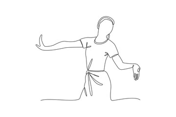 Simple of traditional dance festival Related Vector Line Icons. Contains such Icons of festival, Stage, Happy People in Crowd and more. Editable Stroke. 48x48 Pixel Perfect.