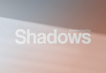 Photorealistic Shadow Overlay Mockup