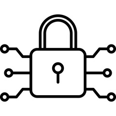 Cyber Security Icon