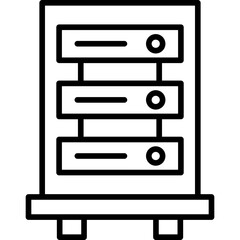 Server Cabinet Icon
