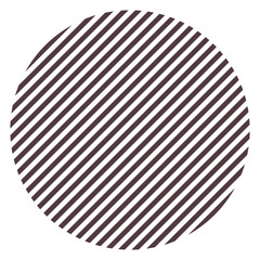striped circle abstract art for decoration, the halftone geometric shape of artists