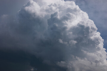 Summer blue sky cloud gradient light white background. Beauty clear cloudy in sunshine calm bright winter air bacground. Gloomy vivid cyan landscape in environment day horizon skyline view spring wind