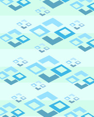 Obraz premium Abstract Bauhaus or Memphis geometric shapes and composition. Retro elements, geometric pattern for banner, poster, leaflet. Design background vector geometric. Hand drawn design abstract shapes.