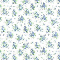 seamless pattern with flowers