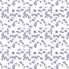 seamless pattern with flowers