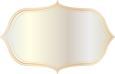 Vintage frames illustration, Transparent background.