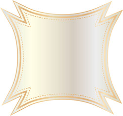 Vintage frames illustration, Transparent background.