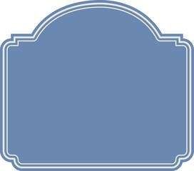 Vintage frames illustration, Transparent background.