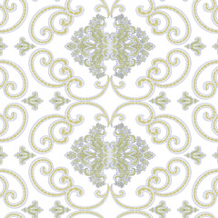 seamless floral pattern with flowers