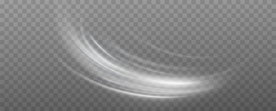 Texture of cold winter wind. Festive vector blizzard.Wind effect.Speed.