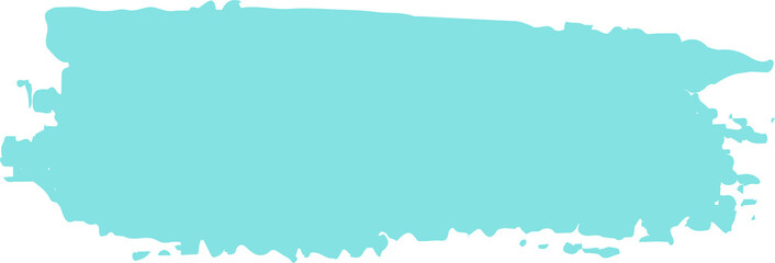 Pastel ink grunge brush stroke illustration on transparent background.
