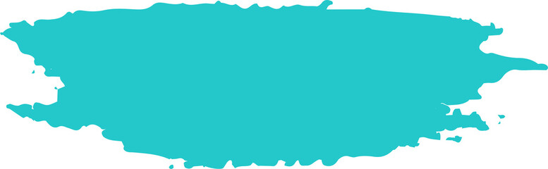 Pastel ink grunge brush stroke illustration on transparent background.