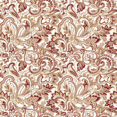seamless pattern with flowers