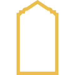 Islamic Window Frame Line