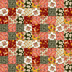 Textile and digital seamless pattern design