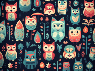 Colorful Totem illustration