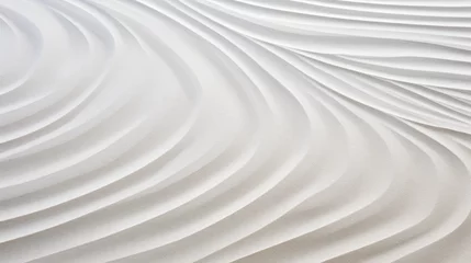 Foto op Canvas White sand with pattern © Cedar