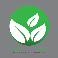 green eco logo