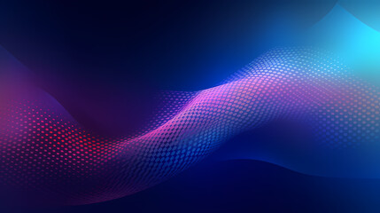 Obraz premium Abstract geometric lines background, technological lines background and light effects, 3D rendering