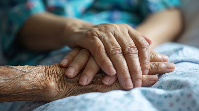 Support for the elderly concept - Powered by Adobe