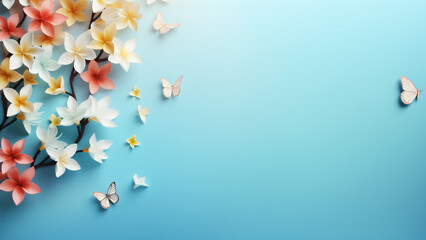 light background for spring coming 