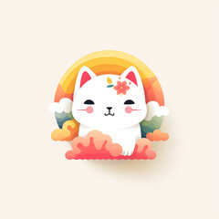 Cute Colorful Logo