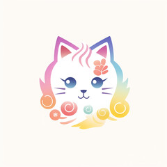 Colorful cute logo